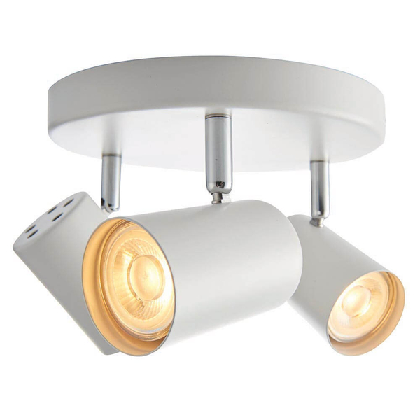 Potrójna lampa sufitowa Arezzo 73685 tubki regulowane biały chrom