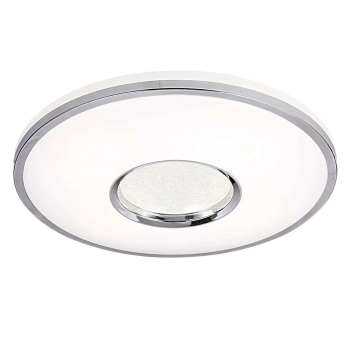 Plafon LAMPA sufitowa LEON 310774 Polux okrągła OPRAWA LED 24W 2700-6500K metalowa biała