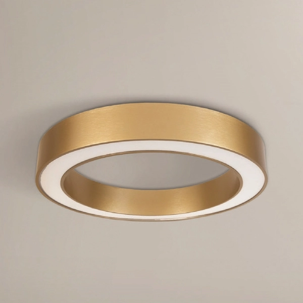 Lampa sufitowa Marco AZ5030 LED 30W okrąg koło złota