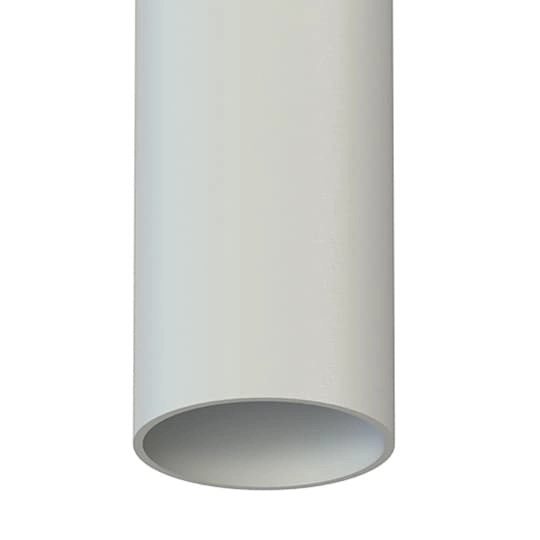 Podłużna lampa sufitowa stick Fourty 10883 Nowodvorski spot jedwabisty szary