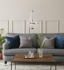 Wisząca lampa pałacowa Granso 104889 kryształki salonowe chrom