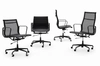 Fotel biurowy AERON KH1501100228 skórzany czarny