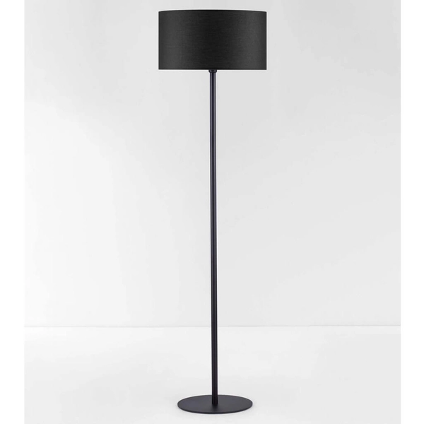 Lampa podłogowa do sypialni GUAVIARE LE44952 z abażurem czarna