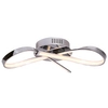 Designerski plafon jadalniany INFINITY C0099 Maxlight LED 14W 3000K metal chrom