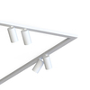 Downlight lampa sufitowa Mono 7751 biurowa oprawa biała ruchoma