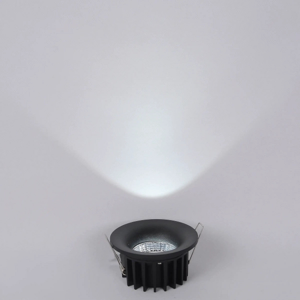 Lampa podtynkowa Cirro RL0104-CCT-BK Yaskr LED 9W 3000-4000K sufit czarna