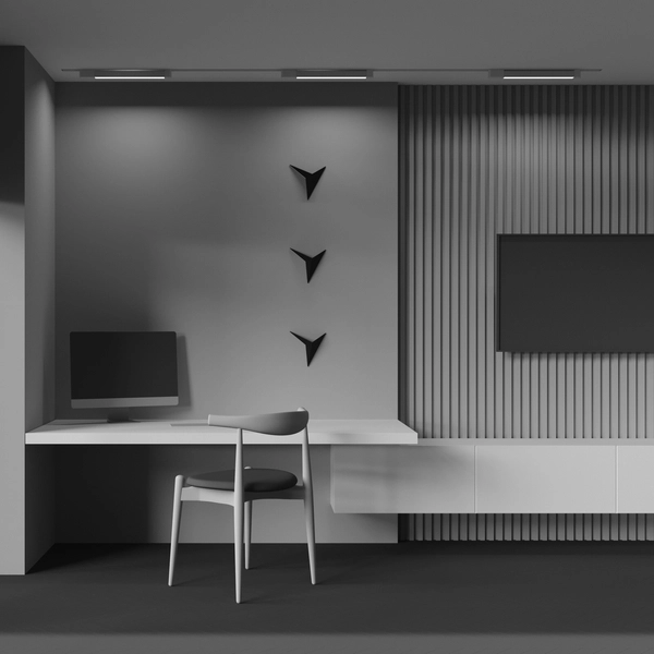 Salonowa lampa szynowa 1-fazowa Basis TR104-1-24W3K-W-DE LED 24W 3000K listwa biała