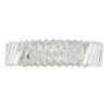 Kinkiet ścienny kryształowy LUXORA 11710 LED 15W 3000K nikiel
