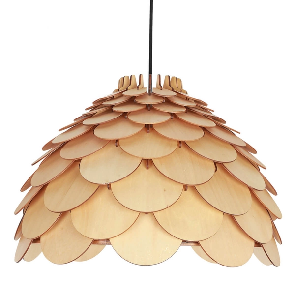 LAMPA wisząca BURGO LP-101335/1P L Light Prestige ananas boho drewno