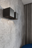 Kinkiet LAMPA ścienna SL.0657 metalowa OPRAWA kostki cubes czarne