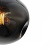 Nowoczesna lampa wisząca AVIA 11154108 Kaspa szklana czarna