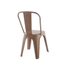 Tarasowe krzesło PARIS brązowe 5900168835801 wys. 86 cm do ogrodu