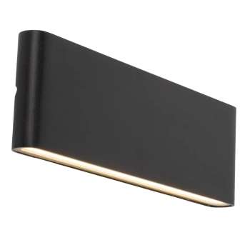 Loftowy ścienny kinkiet Arwena L 18186 LED 3000K IP54 czarny