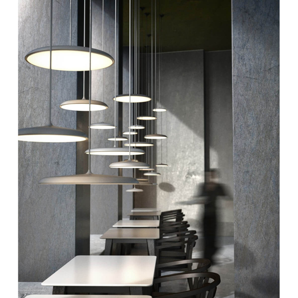 Wisząca lampa okrągła Artist 83093010 LED 24W 3000K szary