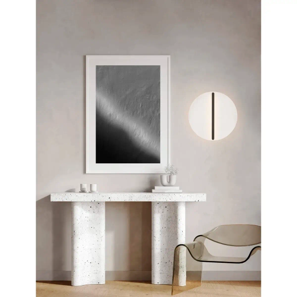 Salonowa lampa ścienna GALURCA LE45550 LED 28W 3000K biała czarna