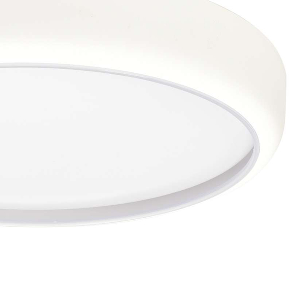 LAMPA sufitowa GEA ML6393 Milagro metalowa OPRAWA okrągła LED 36W 3000K - 6000K plafon biały