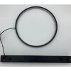 Wisząca lampa belka Orion MP0084-L90 Step LED 8W 3000K bańki szklane czarna