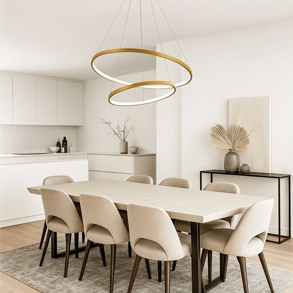 Pierścień lampa wisząca Beliza 72348 LED 75W 3000-65000K złoty