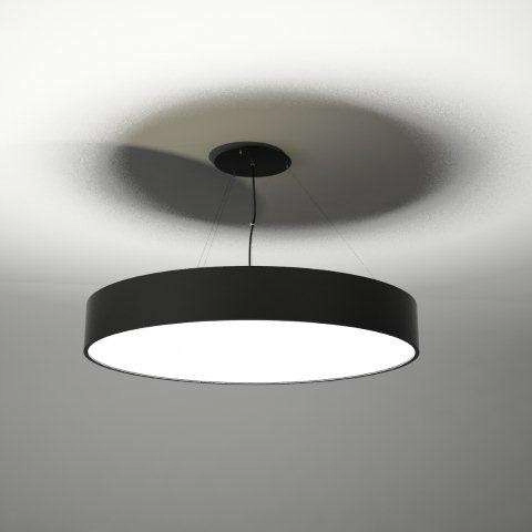 LAMPA wisząca BUNGO 5518 Shilo okrągła OPRAWA metalowa ZWIS czarny