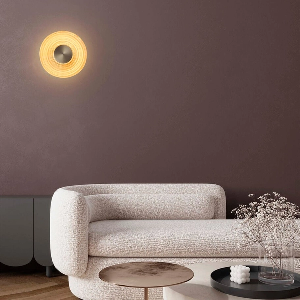 Salonowa lampa przyścienna BERMUDEZ LE44929 LED 8W 3000K złoty