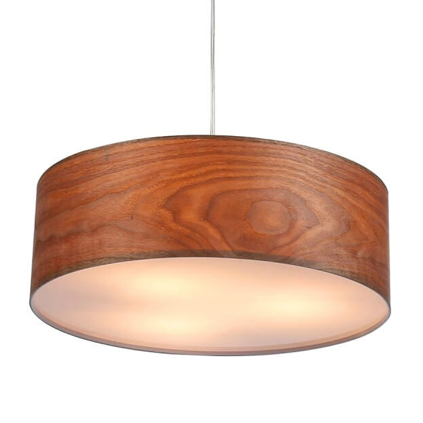 Drewniana lampa wisząca Bosco ABR-LZD-NOVO Abruzzo okrągła drewniany