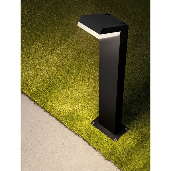 Stojąca lampa SIRELIA LE75158 LED 12W 3000K IP65 na taras antracyt