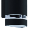 Półokrągły kinkiet BRUNO 04004 Ideus ogrodowa lampa outdoor IP54 czarny