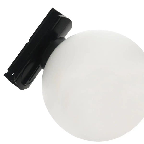 LAMPA sufitowa Movo Track Orlicki Design szklana OPRAWA do systemu szynowego 1-fazowego kula biała OUTLET