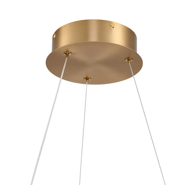 Pierścieniowa lampa wisząca Montana ST-6490P/1 LED 26W 3000K ring złoty