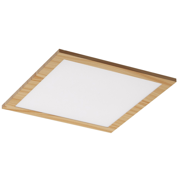 Minimalistyczny plafon Almond 6907 LED 12W 4000K metalowa lampa drewno