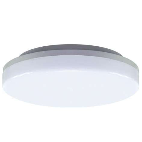Sufitowa LAMPA zewnętrzna MAJOR LED D 03742 Ideus okrągła OPRAWA plafon LED 18W 4000K natynkowy stropowa IP55 biała szara