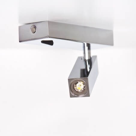 Ścienna lampa z regulacją ANGUS AZ2445 Azzardo LED 3W 3100K włącznik chrom