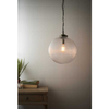 Kulista lampa wisząca Brydon 71124 Endon rustykalna mosiądz przezroczysta