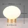 Lampa stołowa Earl R57771101 LED 2W 3000K kremowa złota