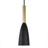 Hygge LAMPA wisząca SOLIN LP-181/3L BK/GD Light Prestige metalowa OPRAWA na listwie ZWIS kaskada czarna złota