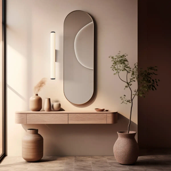 Nad lustro kinkiet VENA LP-1010/1W-45 BK LED 8W CCT IP44 czarny