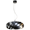 Metalowa lampa wisząca Vento 1136 Zumaline futurystyczna antracyt