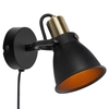 Kinkiet LAMPA ścienna ALTON 107856 Markslojd industrialna OPRAWA metalowy reflektorek regulowany czarny