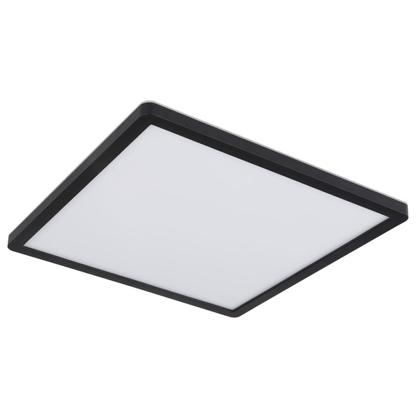 LAMPA sufitowa SAPANA 41563-18B Globo kwadratowa LED 18W 3000K do łazienki IP44 czarna