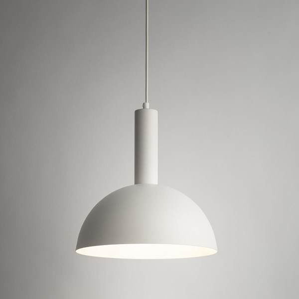 Lampa zawieszana do jadalni Vitrum 40813 Sigma metalowa biała