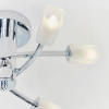 Metalowa lampa sufitowa Havana 146-6CH chrom przezroczysty