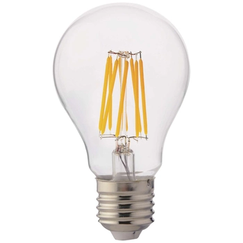 Żarówka dekoracyjna GLOBE 8 03002 Ideus LED 8W 2700K E27 A60 klasyczna 850lm 230V vintage biała ciepła
