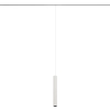 Zwisająca 1-obwodowa lampa do szyn 11640 LED 9W 3000K biała