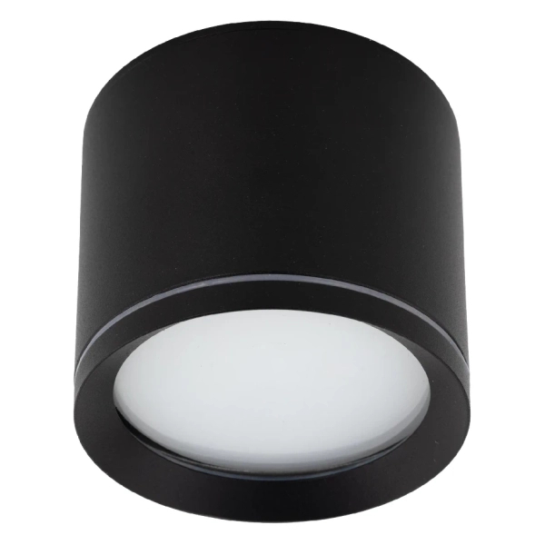 Lampa nad blat sufitowa Viwo 10594 tubka okrągła IP44 czarny