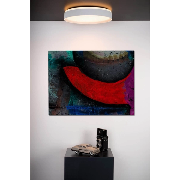 Sufitowa LAMPA plafoniera NURIA 79182/18/31 Lucide natynkowa OPRAWA plafon LED 18W 2700K okrągły biały