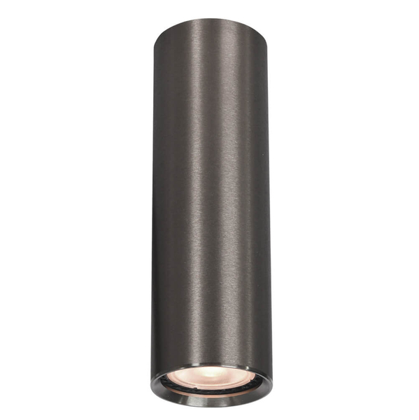 Metalowa lampa nasufitowa Lopus CLN-48930-M-BRO Italux tuba brązowa