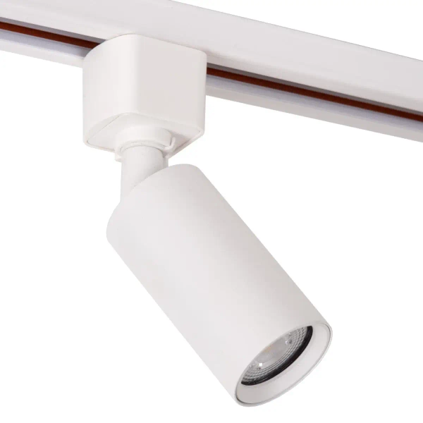 Szynowa lampa jednofazowa nasufitowa RITMO 09960/01/31 regulowana biała