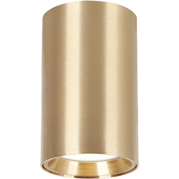 Sufitowa lampa spot GENESIS ML0383 tuba metalowa złota