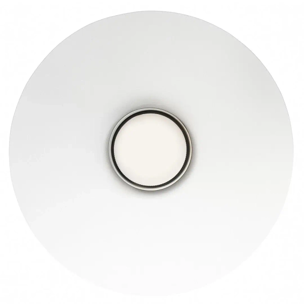 Minimalistyczna ścienna lampa Capital MLP2479 stożek biały