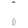 Kuchenna lampa wisząca Corado PND-81438-1B-GD LED 10W 3000K nad wyspę złota